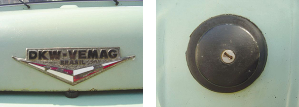 A DKW-Vemag, marca pioneira na produção de carros no Brasil / Simplicidade até na tampa de combustível